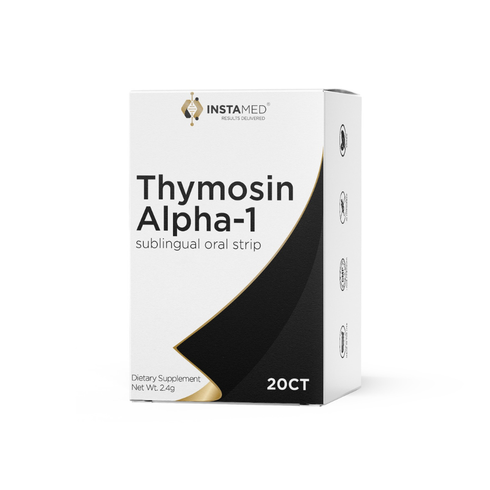 InstaMed Immune Thymosin Alpha-1 oral dissolving peptide strip box